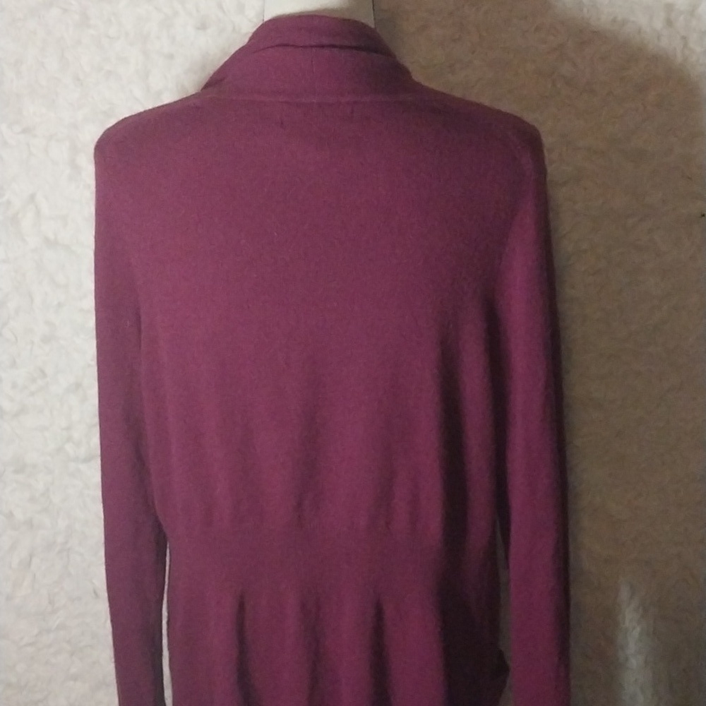 Mercer & Madison Angora/Wool Cardigan Sweater Beige Size XL - Picture 7 of 8